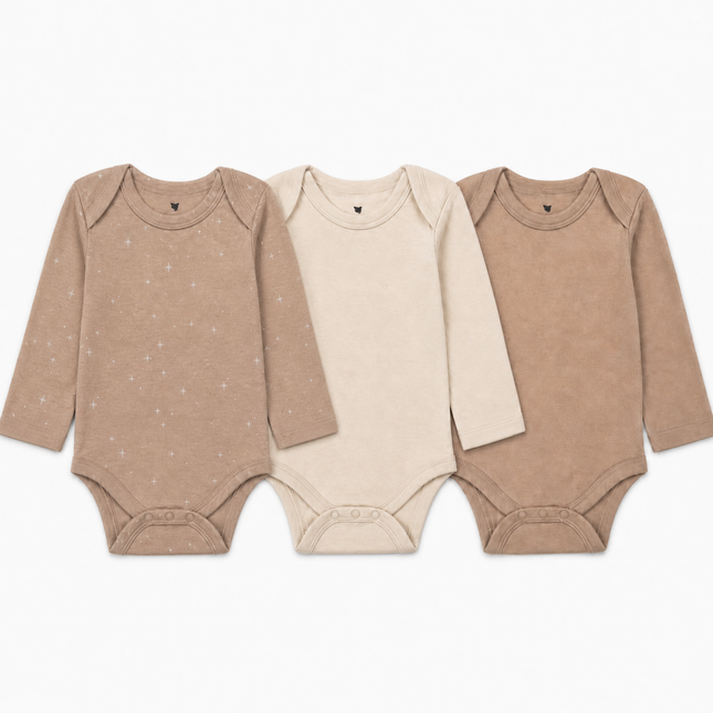 3-pack Terra L Bodysuit